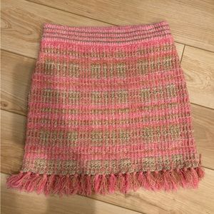 LoveShackFancy Balsam Mini Skirt